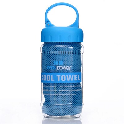 Bottled sports towel cold quick dry wipe for running
