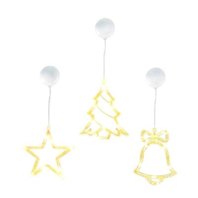 led Christmas decoration light window suction panel light be