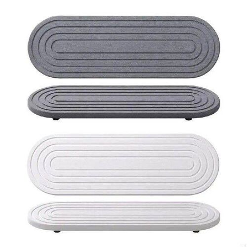 67JE 2pcs High Absorbency Diatomaceous Trays Molds Moisture