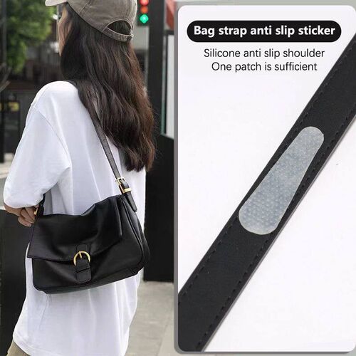 6/12 Pcs New Transparent Anti-slip Patches For Bag Straps Sh