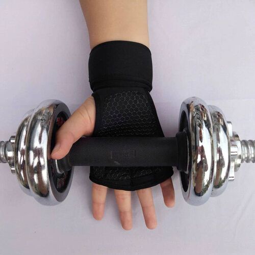 New 1 Pair Weight Lifting Training Gloves Women Men Fitness