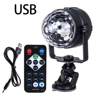 Disco Ball Party Lights DJ Disco Light LED Projector Strobe