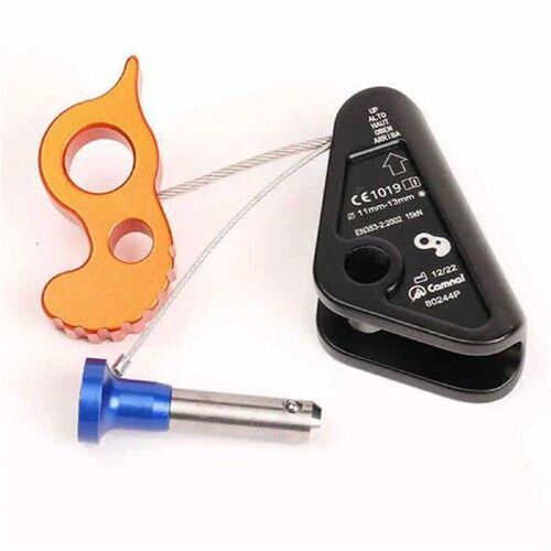 Climbing Rope Grab Ascender Belay Device Flip Line Adjuster