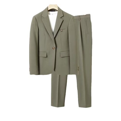 Spring and Summer New Casual Suit Mens Pendant Loose Light