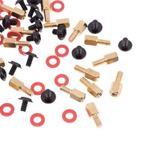 60pcs/20sets Computer PC Case Motherboard Riser Screws