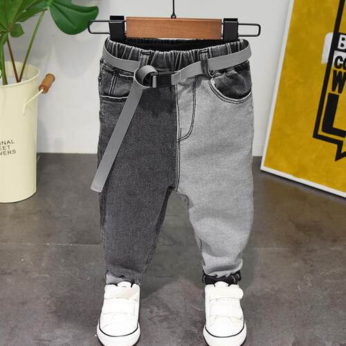 Autumn Spring Baby Boys Jeans Pants Kids Clothes Cotton Casu