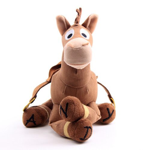 25cm Cartoon Story Stuffed Animals Bullseye Cute Little Hors