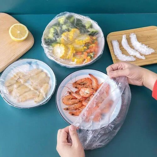 100/200/300/500pcs Colorful Saran Wrap Disposable Food ver