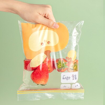 Ziplock Food Storage Bags Resealable Plastic Bags Snack55pcs
