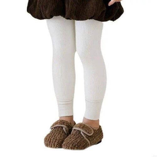 DXAD Solid Color Stockings for Kids Warm Tights Fleece