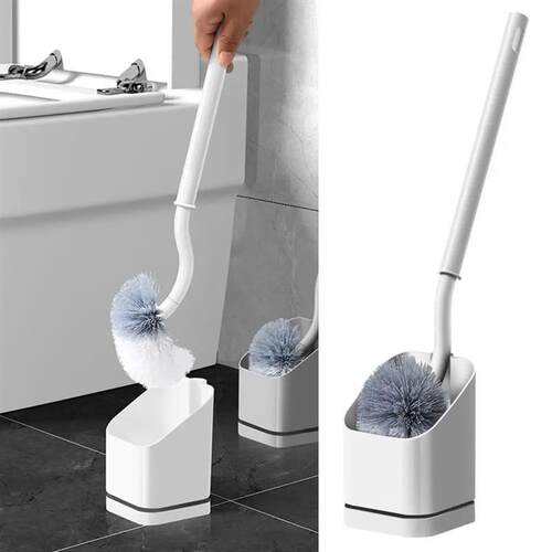 Home Plastic Wall Hanging Bathroom Cleaning Tools Toilet Bru