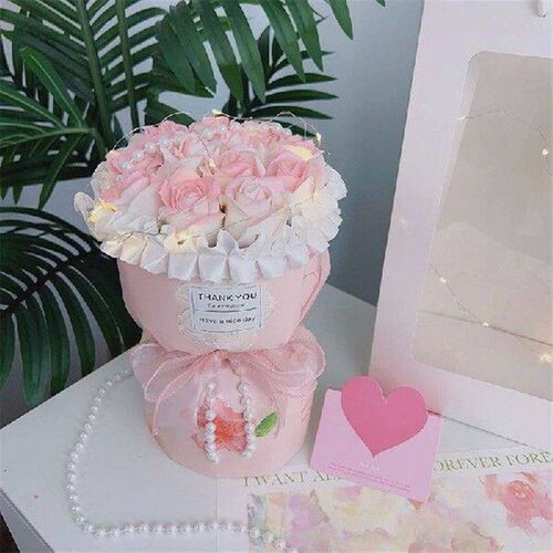 Rose Soap Flower Bouquet Artificial Flower Bouquet