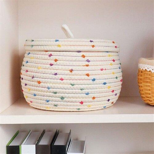 Attractive Household Storage Basket Reusable Organizer