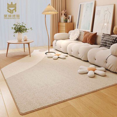 Quiet Style Light Luxury imitatoon Cashmere  Bedroom Bedside