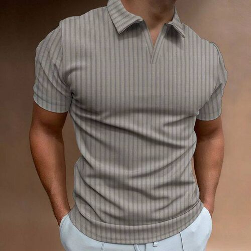 Europe And The United States New Summer  Shirt Solid Color C