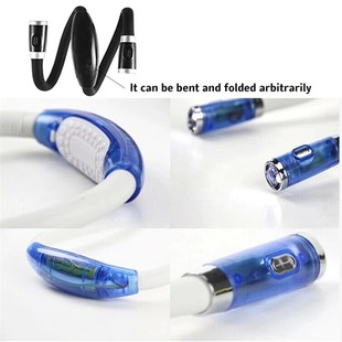 LED Neck Lamp Portable Read Book Light Flexible Handsfree Re