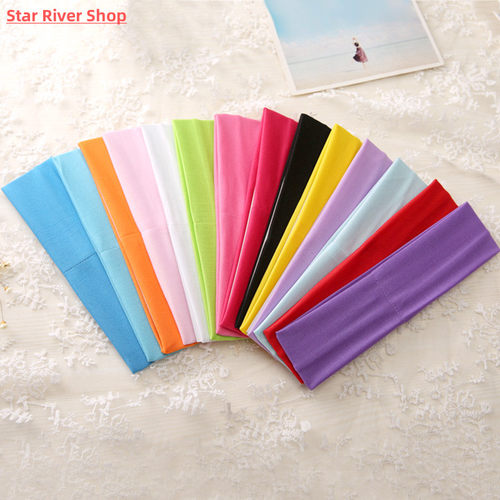 Fashion Sports Headband Wide Elastic Yoga Hair Bands Running