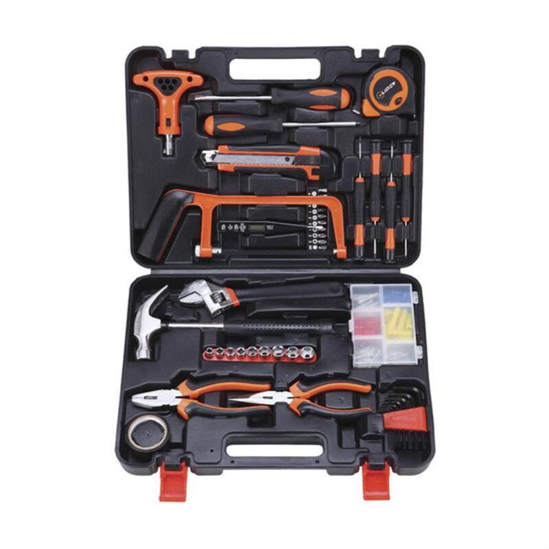 Hardware Tool set Set household manual toolbox Power tools - 实物图