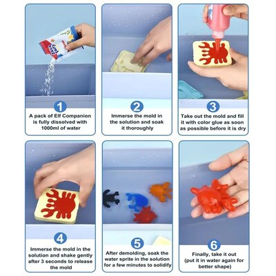 Kids Handmade DIY Craft Painting Stickers Montessori Educati