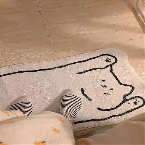 Cashmere Miaomi Bedside Carpet Floor Non-slip
