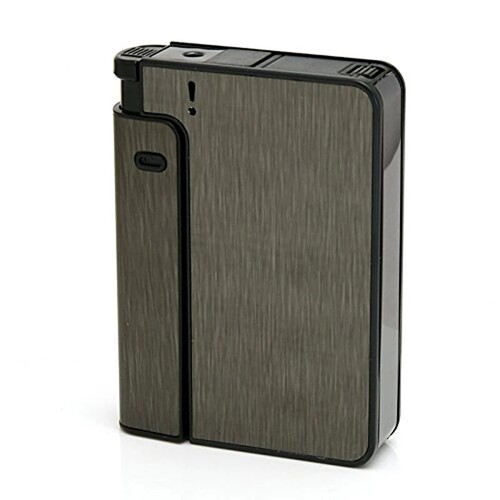 Portable Automatic Cigarette Case Boxes Not Lighter Men Gift