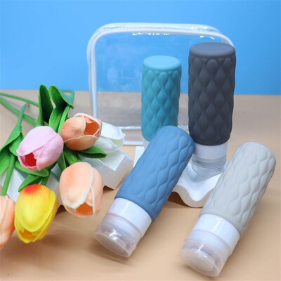 100ml Silicone Refillable Bottle Squeeze Lotion Bottle Trave