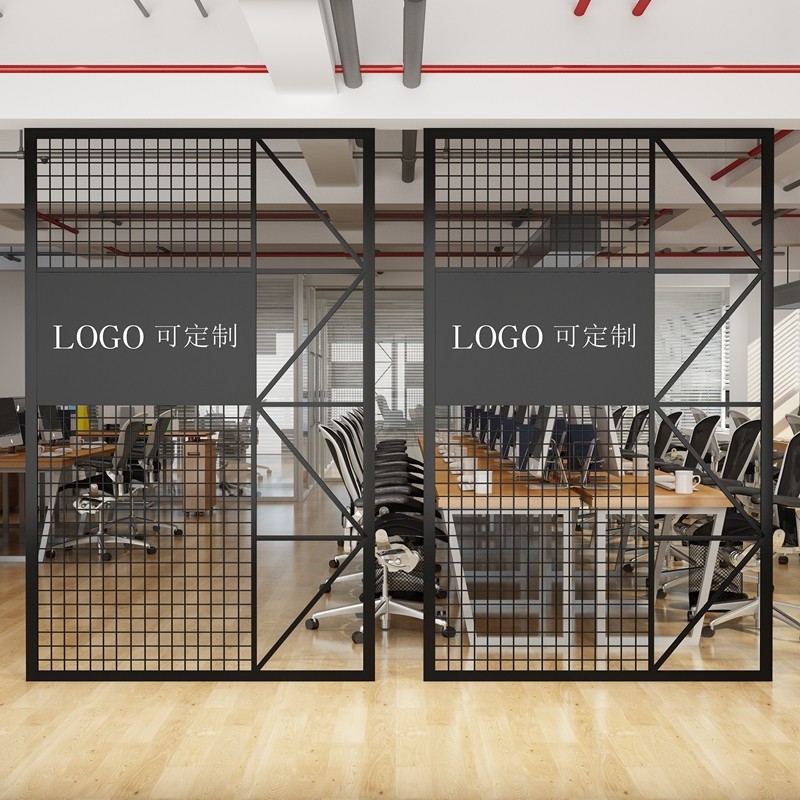 铁艺网格屏风隔断围栏饭厅饭店工业风铁网装饰架悬吊式天花板酒吧,商业/办公家具,办公屏风/隔断,淘宝优惠券,粉丝福利购,淘宝优惠卷