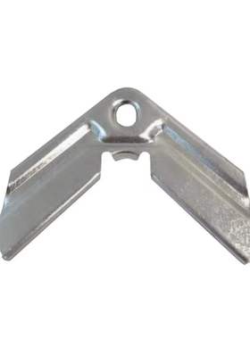 镀锌角码风管共板法兰角码卡条通风管道配件固定连接件加厚钩码