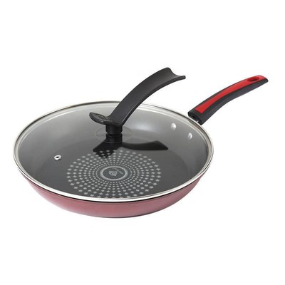 Flat bottomed pan non stick pan cast iron diamond frying pan