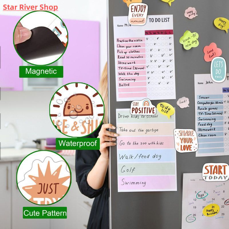 Magnetic fridge sticker fresh gr