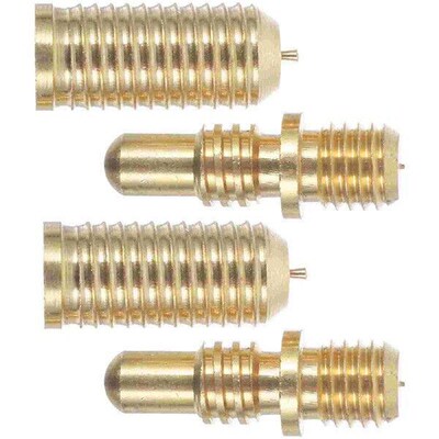 2 Sets Billiard Cue Screws Pool Joint Billiards Accessories