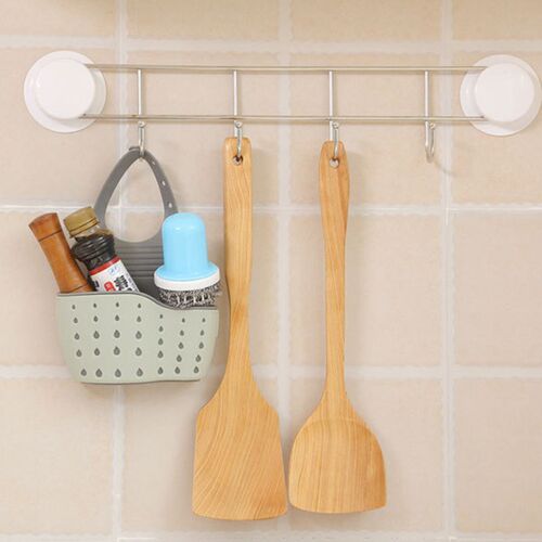 Kitchen Storage Drain Basket Soap Sponge Holder Kitchen Sink