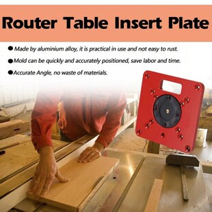 6pcs Router Table Insert Plate Fixing Screws Cover Plates Wo