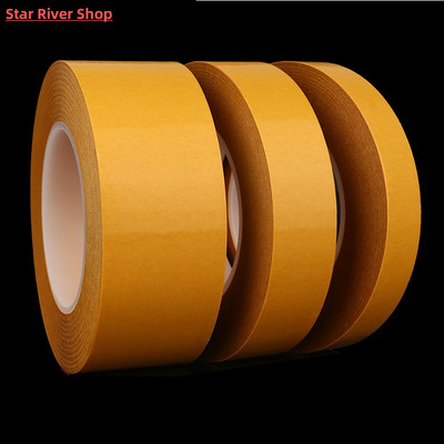 1PCS 50M/Roll PET Double Sided Super Sticky Adhesive Tape He
