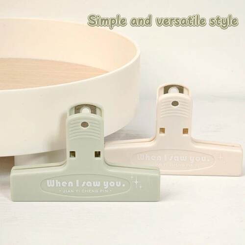 1pcs When I Saw You White Paper Clip Large Binder Clips Diar