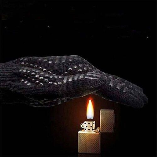 1 PC Anti-scald Gloves Heat Glove Resistant BBQ Oven Gloves