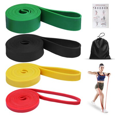 Heavy Duty Latex Resistance Band Exercise Elastic Band For S