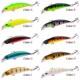 Set Cra Slow Wobblers 7cm Lure Fishing Minnow Laser 10pcs