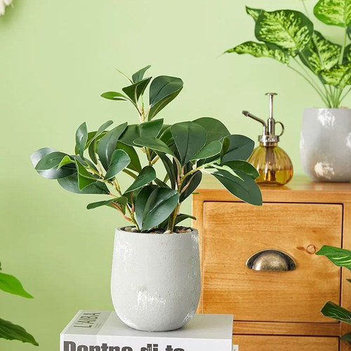 高档仿真绿植塑料多肉假花仿真花家居酒店装饰迷你盆景餐桌花摆件
