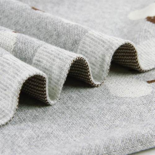 Baby Blankets Knitted Newborn Swaddle Stroller Bedding Wrap