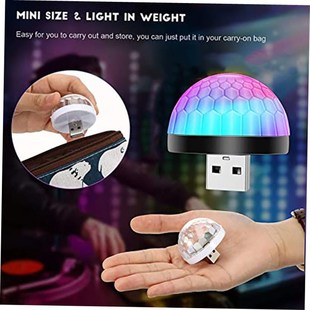 Light Ball LED Party Family Portable Stage Disco Mini USB