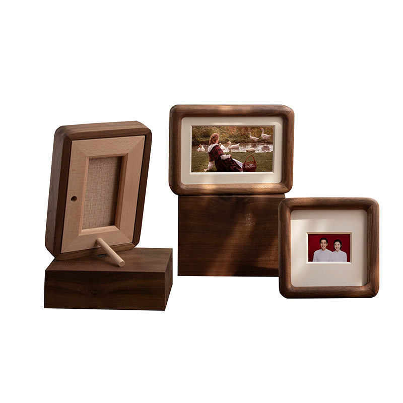 实木相框摆台高级感寸7寸8 榫卯相框洗照片做成相框挂墙加打印,家居饰品,相框/画框,淘宝优惠券,粉丝福利购,淘宝优惠卷