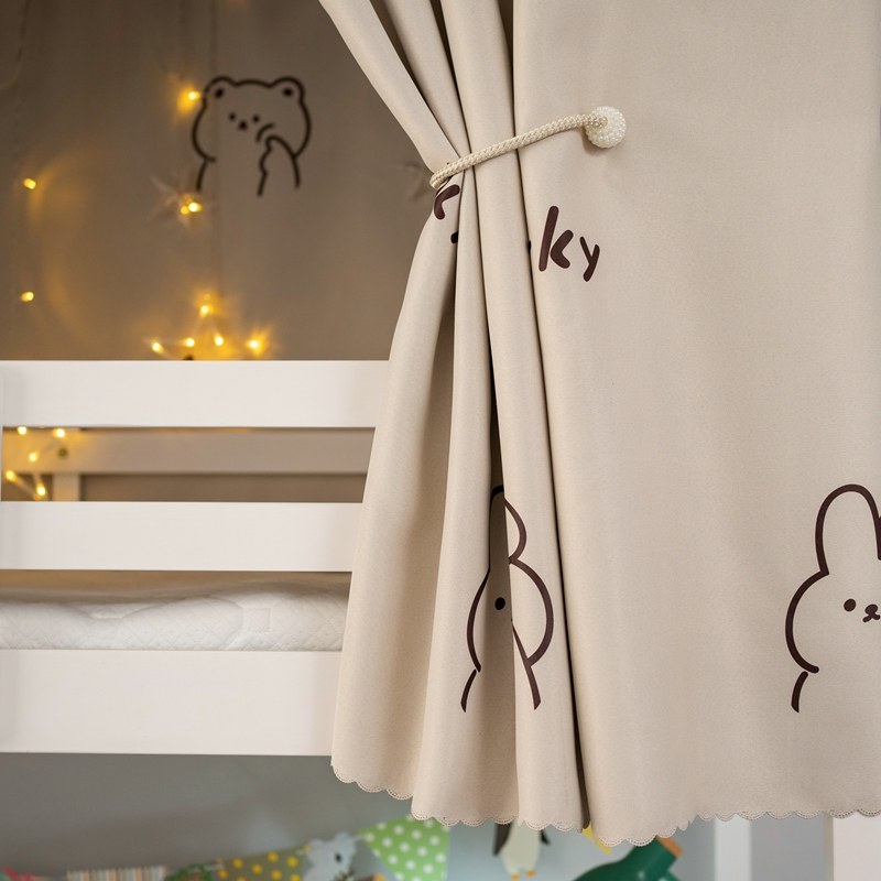 学生宿舍床帘遮光帘上铺寝室加厚透气下铺女窗帘挡风蚊帐一体式,床上用品,床幔,淘宝优惠券,粉丝福利购,淘宝优惠卷