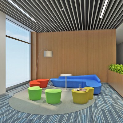 创意休闲休息区等候办公室洽谈室幼儿园接待异形培训机构沙发