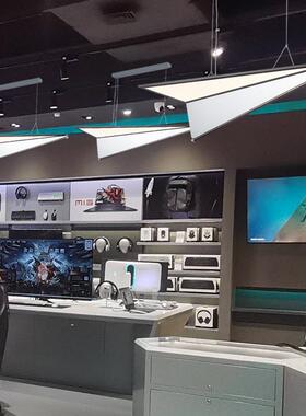 卡通儿童飞机吊灯奶茶店咖啡电竞灯具娱乐场灯饰办公室网咖灯饰