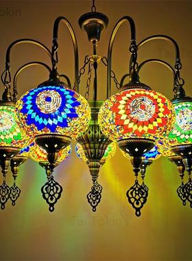 漫咖啡吊灯复古浪漫客厅餐厅咖啡厅酒店民宿酒吧土耳其手工吊灯