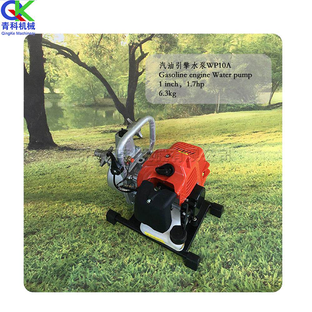 菜地果园农田灌溉机 农用小型抽水喷灌机 二冲程汽油式自吸水泵