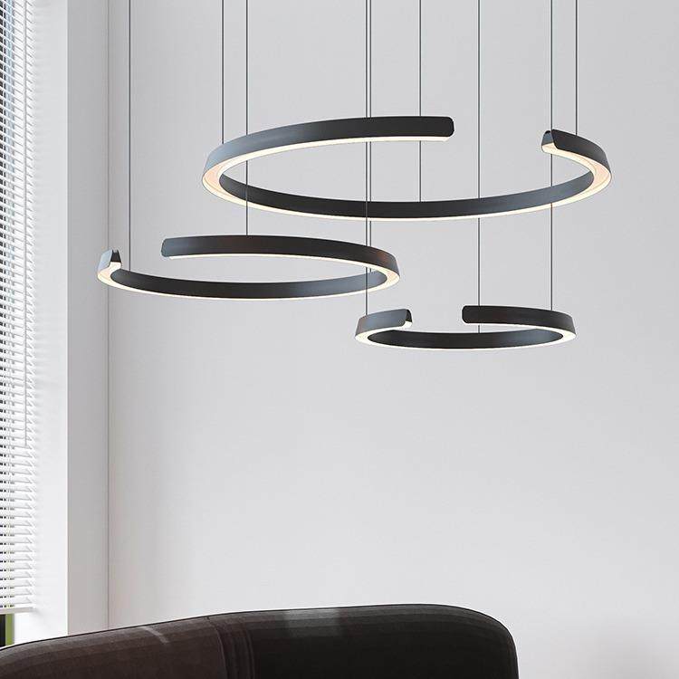 全光谱客厅吊灯2024年新款现代简约环形主灯大气餐厅卧室中山灯具,家装灯饰光源,智能吊灯,淘宝优惠券,粉丝福利购,淘宝优惠卷