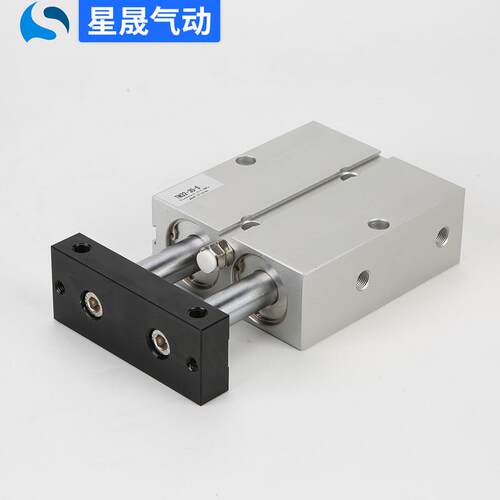 亚德客型双轴TN/TDA40X100S双杆气缸TN50X150双缸双联气缸