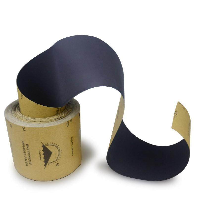 金太阳水砂卷手机外壳打磨汽车专用砂纸卷高效去痕贴合曲面